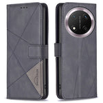 BINFEN COLOR For Honor Magic7 Lite 5G / X9c 5G / X60 Pro 5G Phone Cases Wallet Stand Geometry Imprint Leather Cover