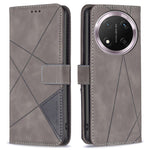 BINFEN COLOR For Honor Magic7 Lite 5G / X9c 5G / X60 Pro 5G Phone Cases Wallet Stand Geometry Imprint Leather Cover