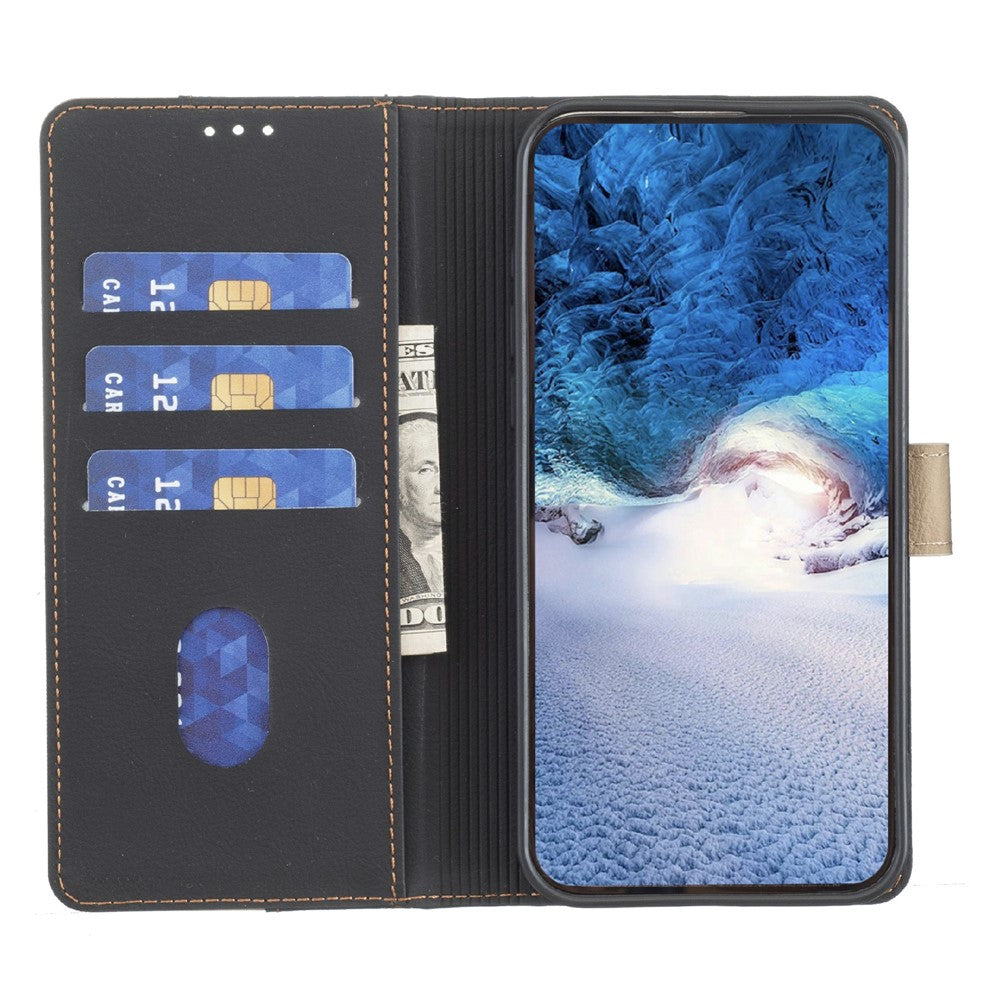 BINFEN COLOR BF33 for Honor Magic7 Lite 5G / X9c 5G / X60 Pro 5G Leather Case Splicing Color RFID Blocking