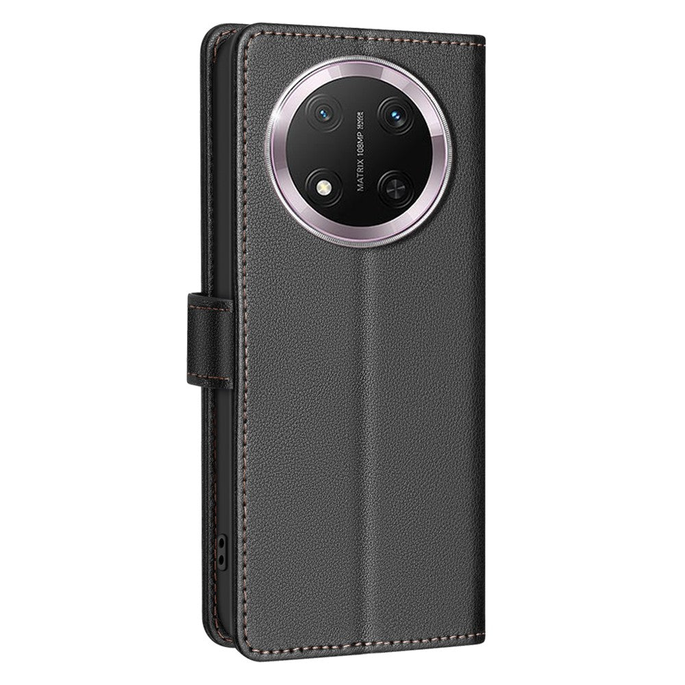 BINFEN COLOR BF32 For Honor Magic7 Lite 5G / X9c 5G / X60 Pro 5G Leather Case Wallet RFID Blocking Phone Cover