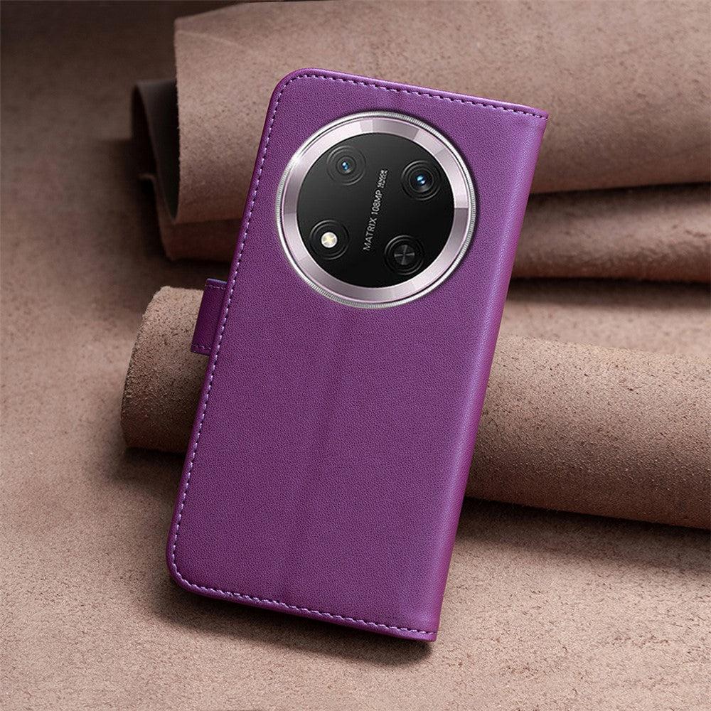 BINFEN COLOR BF17 For Honor Magic7 Lite 5G / X9c 5G / X60 Pro 5G Case Wallet Folio Flip Leather Cover