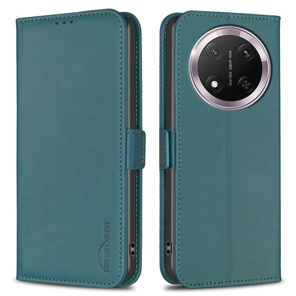 BINFEN COLOR BF31 For Honor Magic7 Lite 5G / X9c 5G / X60 Pro 5G Case PU Leather Flip Folio Phone Wallet Cover
