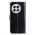 OnePlus 13-skal Crazy Horse Texture PU-lädermobilstativ