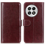 OnePlus 13-skal Crazy Horse Texture PU-lädermobilstativ
