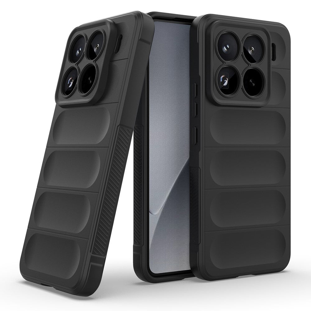 For Xiaomi 15 Pro Case Anti-Drop Soft TPU Rugged Phone Back Cover