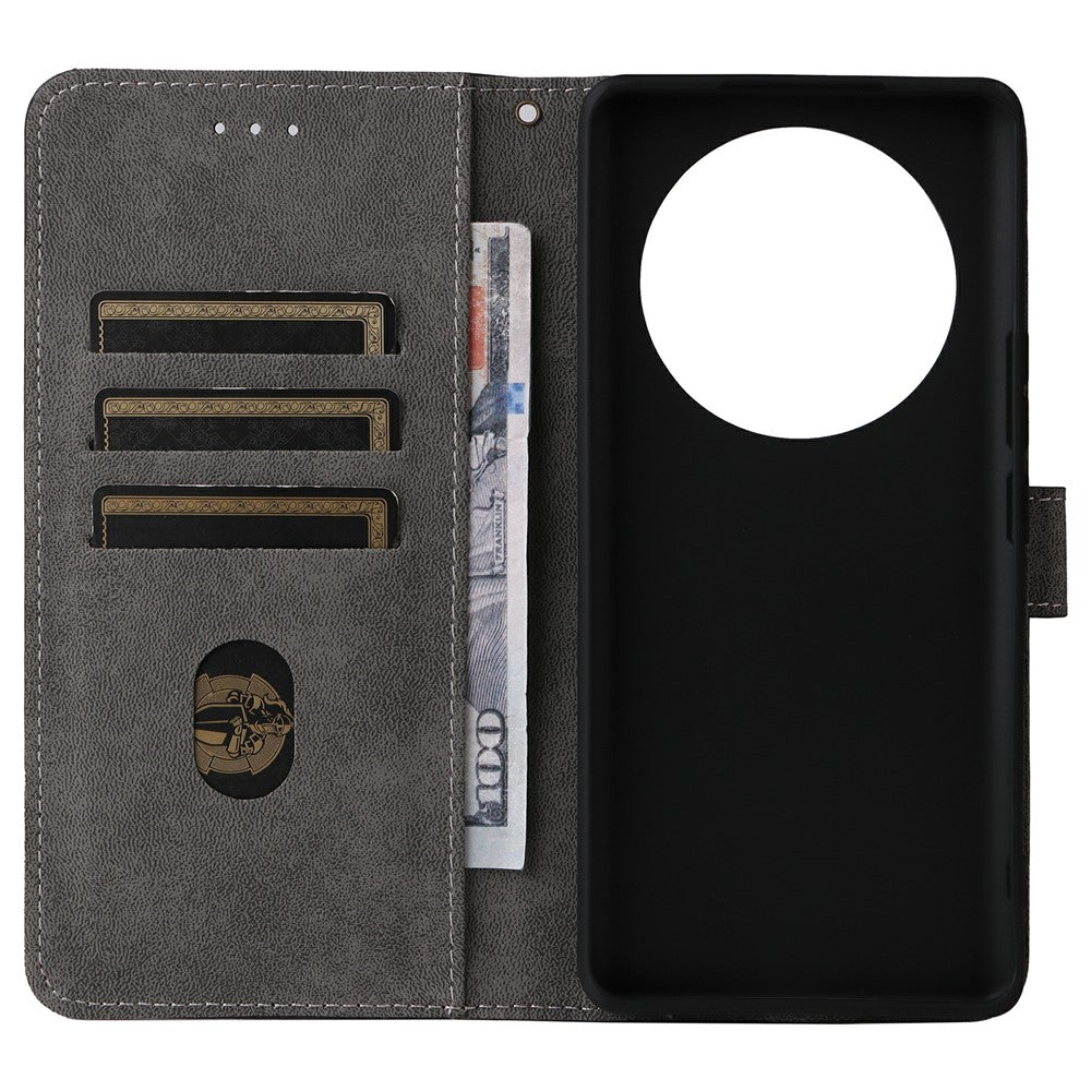 Wallet Case for Honor X9c 5G / Magic7 Lite 5G / X60 Pro 5G RFID Blocking PU Leather Cover Stand View