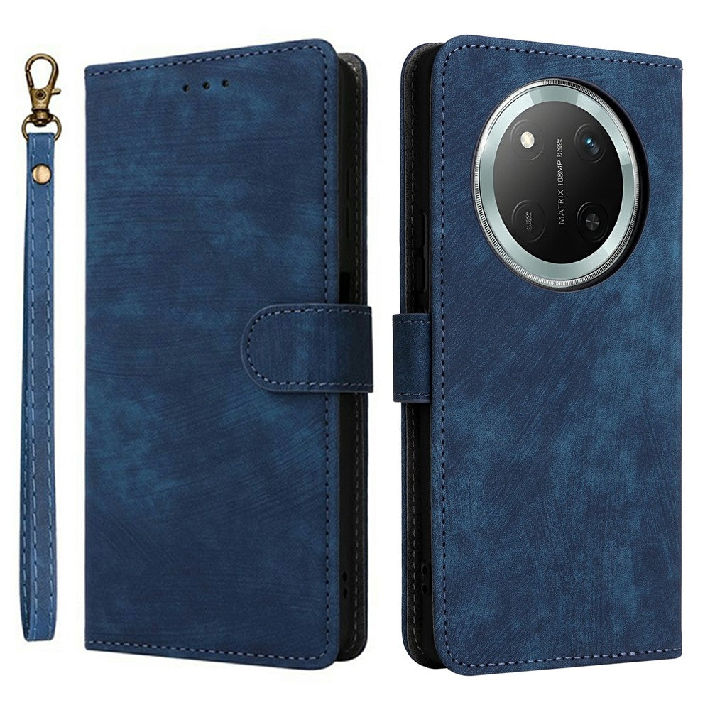 Wallet Case for Honor X9c 5G / Magic7 Lite 5G / X60 Pro 5G RFID Blocking PU Leather Cover Stand View