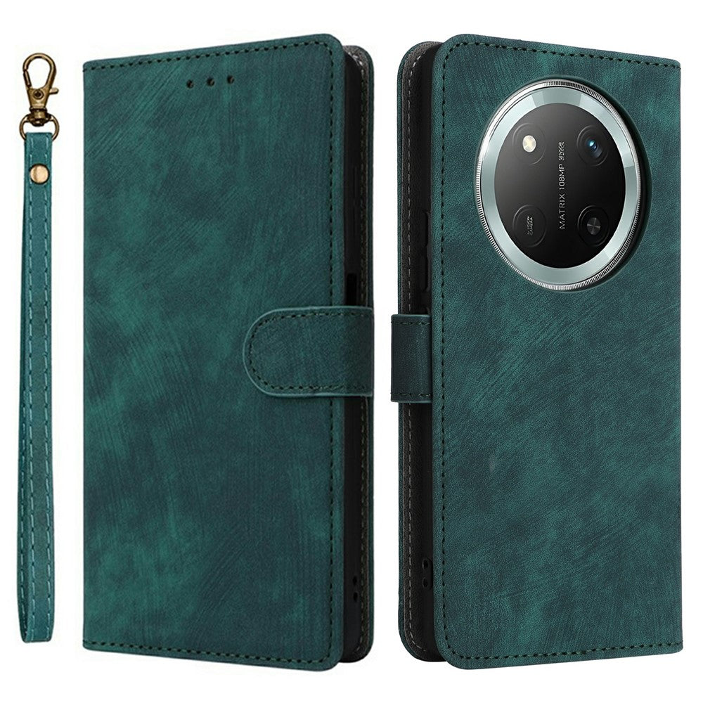 Wallet Case for Honor X9c 5G / Magic7 Lite 5G / X60 Pro 5G RFID Blocking PU Leather Cover Stand View
