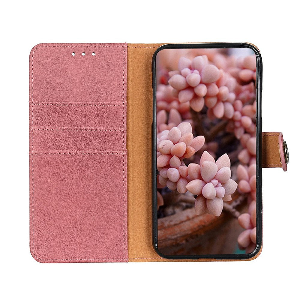 KHAZNEH Plånboksfodral för Samsung Galaxy A36 5G i läder med lädertextur – Flipfodral