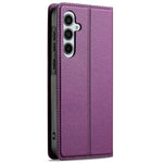 LC.IMEEKE L1 Series for Samsung Galaxy S25 Case PU Leather Wallet Stand Protective Phone Cover