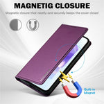 LC.IMEEKE L1-serie til Samsung Galaxy S25+ cover i PU-læder med pung- og standerfunktion, beskyttende telefoncover