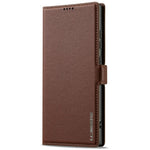 LC.IMEEKE L1-serien til Samsung Galaxy S25 Ultra, PU-lædercover, pungcover, beskyttende mobilcover