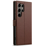 LC.IMEEKE L1-serien til Samsung Galaxy S25 Ultra, PU-lædercover, pungcover, beskyttende mobilcover