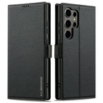 LC.IMEEKE L1-serien til Samsung Galaxy S25 Ultra, PU-lædercover, pungcover, beskyttende mobilcover