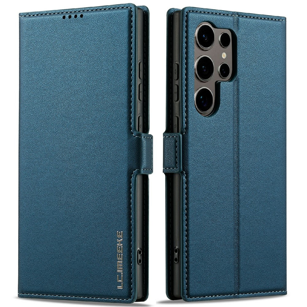 LC.IMEEKE L1-serien til Samsung Galaxy S25 Ultra, PU-lædercover, pungcover, beskyttende mobilcover