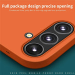 MOFI JK Qin Series For Samsung Galaxy S24 FE Case TPU+Acrylic Phone Cover Skin Touch Feeling