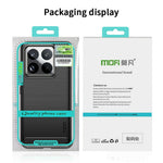 MOFI JK TPU Series-1 For Xiaomi 15 Pro Case Carbon Fiber Texture TPU Soft Phone Cover