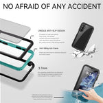 REDPEPPER For Samsung Galaxy A16 5G / 4G Case IP68 Waterproof PC+TPU Phone Cover