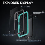 REDPEPPER For Samsung Galaxy A16 5G / 4G Case IP68 Waterproof PC+TPU Phone Cover