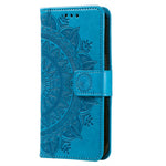 Til Samsung Galaxy A56 5G Etui Præget Totem PU Læder Pung Stativ Telefoncover