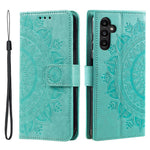 Til Samsung Galaxy A56 5G Etui Præget Totem PU Læder Pung Stativ Telefoncover