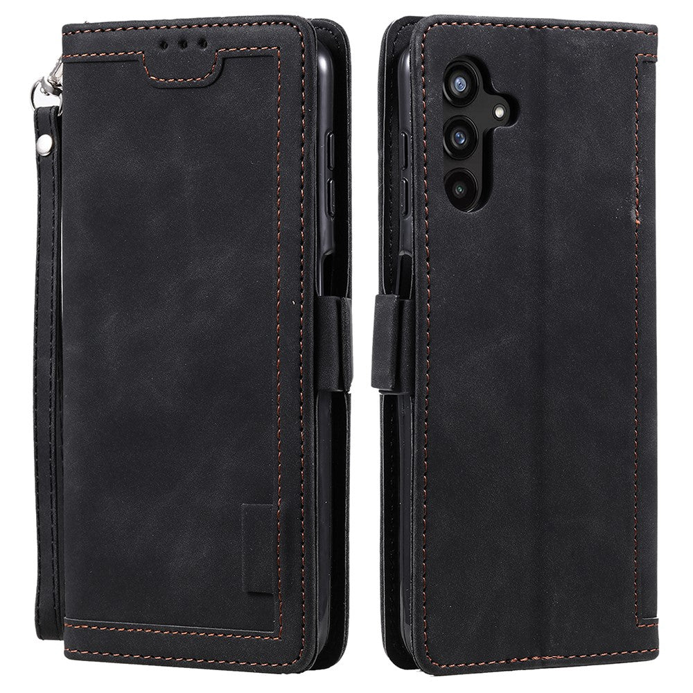 Samsung Galaxy A56 5G Plånboksfodral RFID-blockerande stativ Lädermobilfodral
