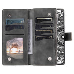 Style 006 For Samsung Galaxy A56 5G Wallet Case PU Leather Phone Cover Mandala Flower Pattern