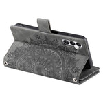 Style 006 For Samsung Galaxy A56 5G Wallet Case PU Leather Phone Cover Mandala Flower Pattern