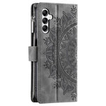 Style 006 For Samsung Galaxy A56 5G Wallet Case PU Leather Phone Cover Mandala Flower Pattern