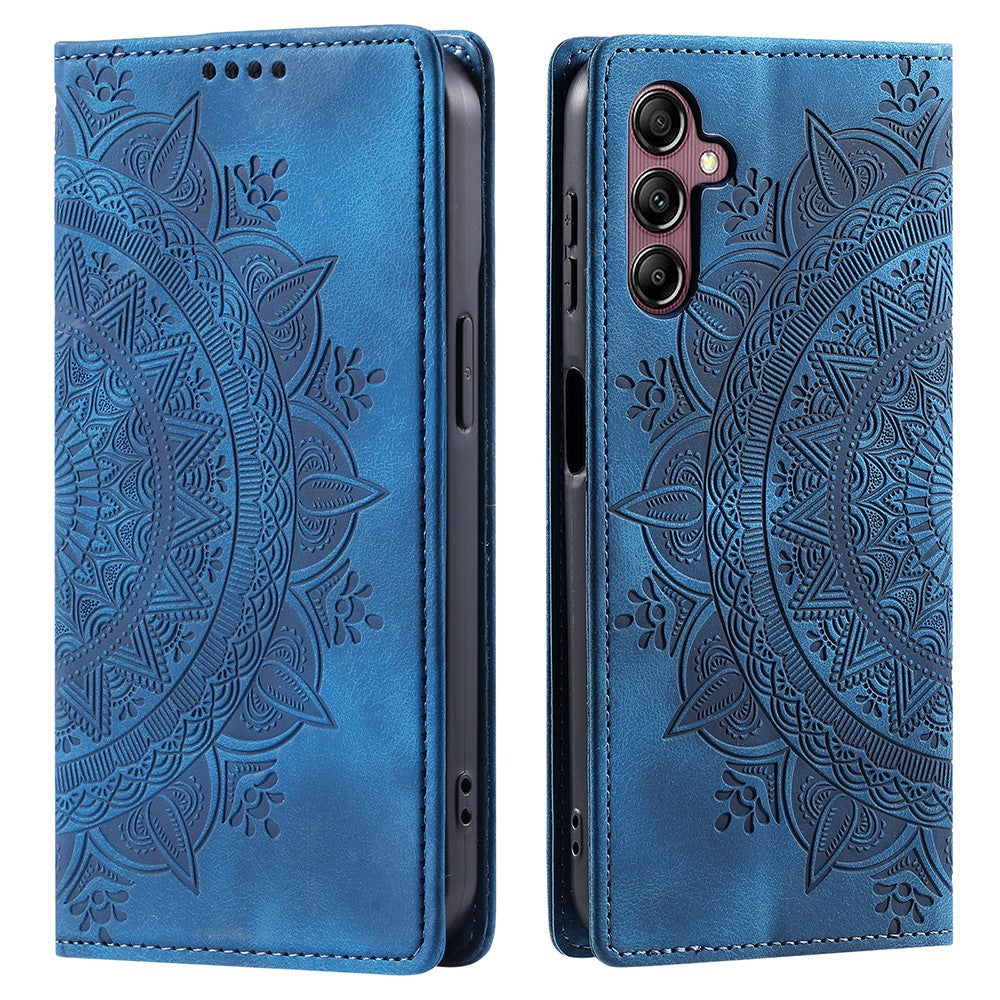 Style-010 For Samsung Galaxy A56 5G Case Magnetic Closing Leather Phone Cover Pattern Imprinted
