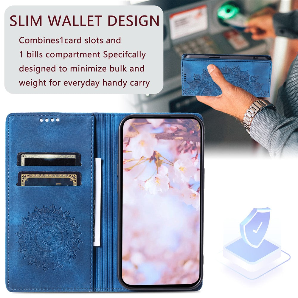 Style-010 For Samsung Galaxy A56 5G Case Magnetic Closing Leather Phone Cover Pattern Imprinted