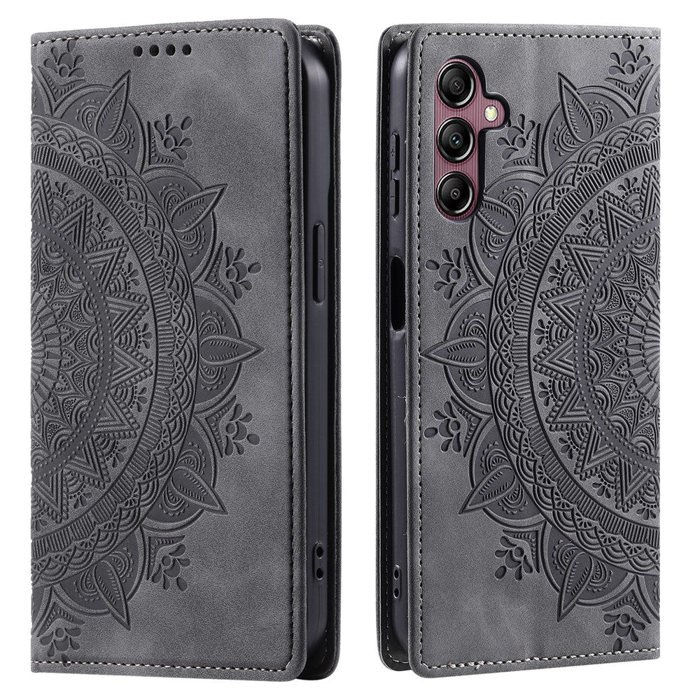 Style-010 For Samsung Galaxy A56 5G Case Magnetic Closing Leather Phone Cover Pattern Imprinted