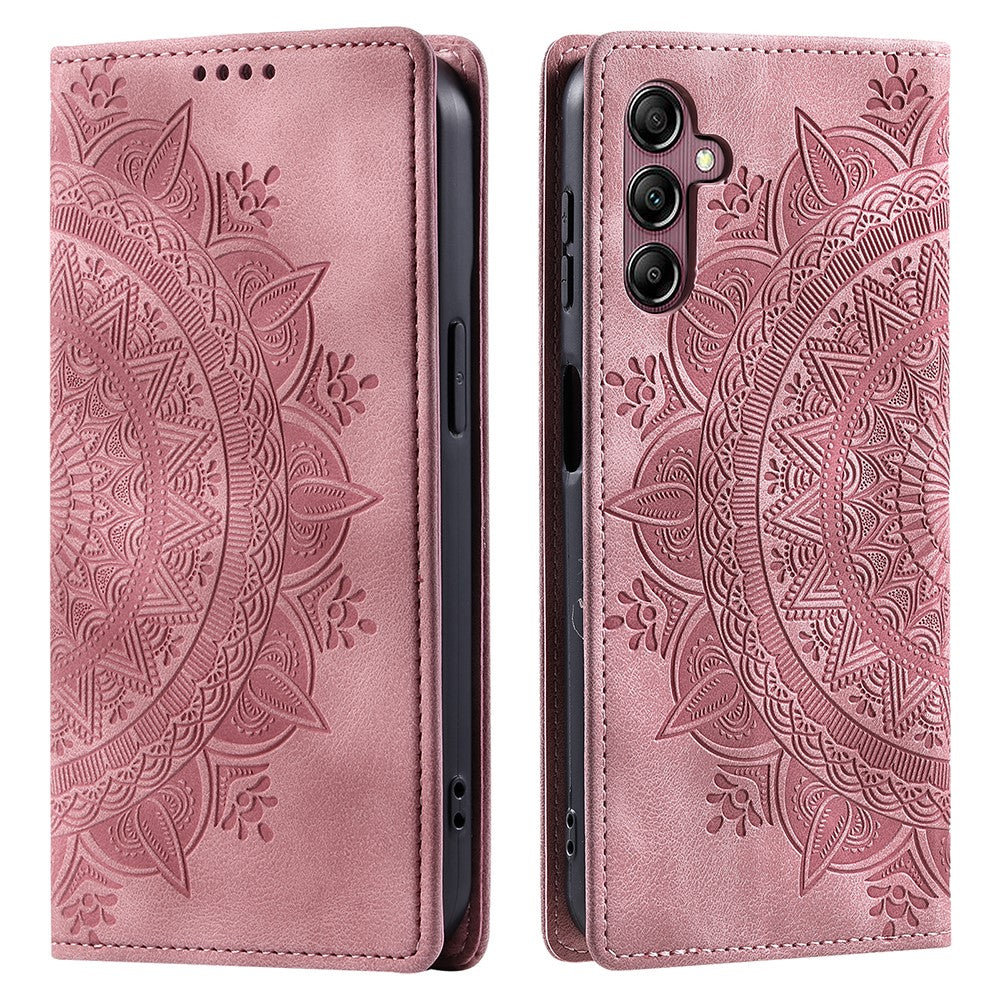 Style-010 For Samsung Galaxy A56 5G Case Magnetic Closing Leather Phone Cover Pattern Imprinted
