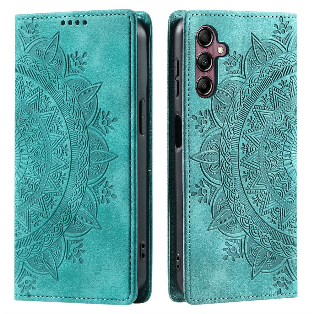 Style-010 For Samsung Galaxy A56 5G Case Magnetic Closing Leather Phone Cover Pattern Imprinted