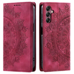 Style-010 For Samsung Galaxy A56 5G Case Magnetic Closing Leather Phone Cover Pattern Imprinted