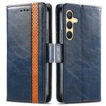 CASENEO Til Samsung Galaxy S25 Telefoncovers PU Læder Cover Stand med RFID-blokerende Pung