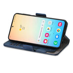 CASENEO Til Samsung Galaxy S25 Telefoncovers PU Læder Cover Stand med RFID-blokerende Pung
