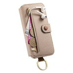 For Samsung Galaxy A25 5G (Global) (161.0 x 76.5 x 8.3mm) Case RFID Blocking Zipper Wallet PU Leather Mobile Cover