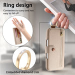 For Samsung Galaxy A25 5G (Global) (161.0 x 76.5 x 8.3mm) Case RFID Blocking Zipper Wallet PU Leather Mobile Cover