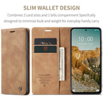 CASEME For Xiaomi Redmi Note 14 5G Case  013 Series Card Holder Stand Leather Phone Cover