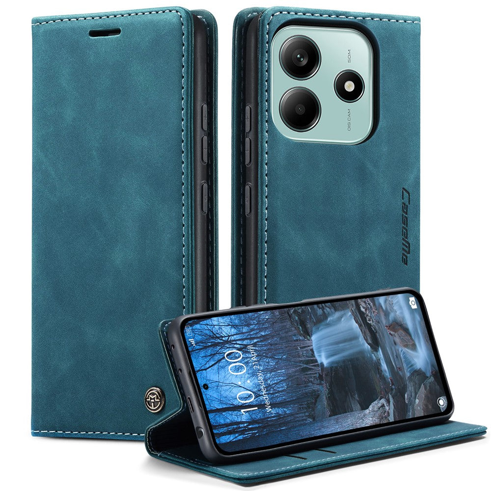 CASEME For Xiaomi Redmi Note 14 5G Case  013 Series Card Holder Stand Leather Phone Cover
