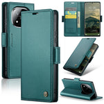 CASEME For Xiaomi Redmi Note 14 Pro+ 5G / 14 Pro 5G / Poco X7 5G Leather Case  023 RFID Blocking 3 Card Slot Mobile Cover
