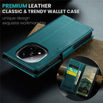 CASEME For Xiaomi Redmi Note 14 Pro+ 5G / 14 Pro 5G / Poco X7 5G Leather Case  023 RFID Blocking 3 Card Slot Mobile Cover