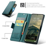 CASEME For Xiaomi Redmi Note 14 Pro+ 5G / 14 Pro 5G / Poco X7 5G Leather Case  023 RFID Blocking 3 Card Slot Mobile Cover