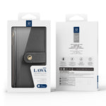 DUX DUCIS For iPhone 15 Plus Case  Lawa Series Detachable Magnetic Cowhide Leather Cover Zipper Wallet
