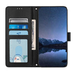 For Xiaomi Redmi Note 14 5G Case with Strap RFID Blocking Leather Wallet Phone Cover Cat Mouse Pattern