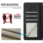 For Xiaomi Redmi Note 14 5G Case with Strap RFID Blocking Leather Wallet Phone Cover Cat Mouse Pattern