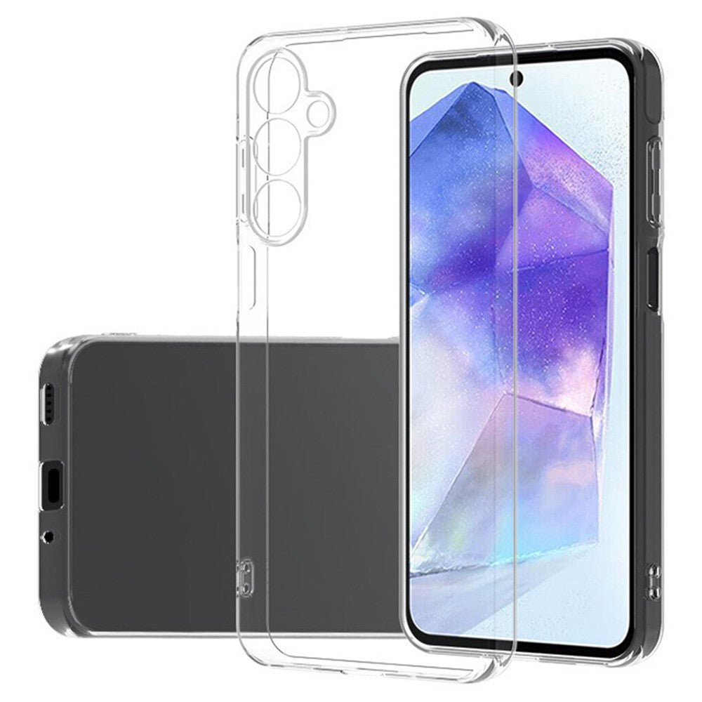 For Samsung Galaxy A56 5G Clear Phone Case Ultra-Thin Flexible TPU Back Cover