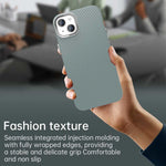 Til iPhone 14 / 13 Cover Hybrid Bagcover med Kulfibertekstur