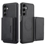 LC.IMEEKE L5 til Samsung Galaxy A55 5G Magnetisk Telefoncover i Læder med Aftagelig Kortholder